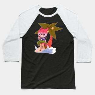 Summertime Catness G'raha Baseball T-Shirt